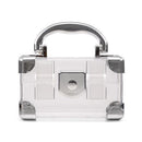 Mini Travel Suitcase Favor Box - Silver (Pack of 2)-Popular Wedding Favors-JadeMoghul Inc.
