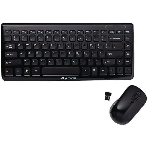 Mini Wireless Slim Keyboard & Mouse-Keyboard & Keypads-JadeMoghul Inc.