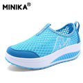 Minika Height Increasing Summer Air Mesh Shoes Women's Casual Shoes Fashion Walking Shoes Women Swing Wedges Shoes Breathable-blue-4-JadeMoghul Inc.