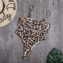 Minimalism Le Solid Swimwear High Waist Bikini Set New Brazilian Women Bikinis Swimsuit Female Bathing Suit Sexy Beach Wear AExp