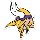 Minnesota Vikings 8 inch Auto Decal-Automotive Accessories-JadeMoghul Inc.