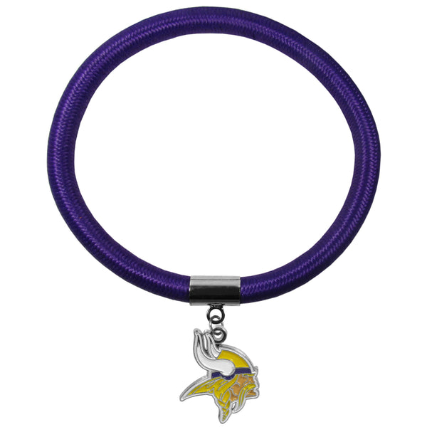 Minnesota Vikings Color Cord Bracelet-Jewelry & Accessories-JadeMoghul Inc.