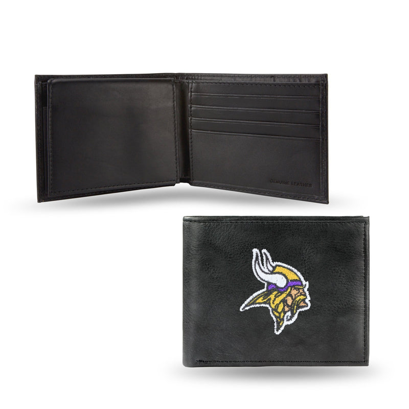 Wallet Purse Minnesota Vikings Embroidered Billfold