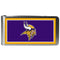 Minnesota Vikings Steel Logo Money Clips-Wallets & Checkbook Covers-JadeMoghul Inc.
