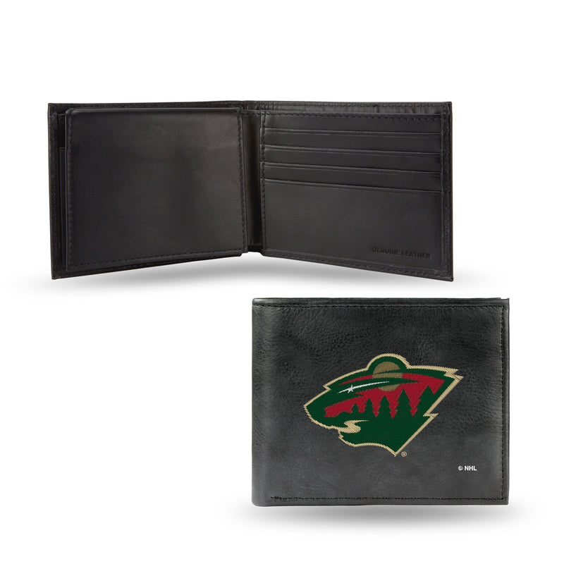 Thin Wallet Minnesota Wild Embroidered Billfold