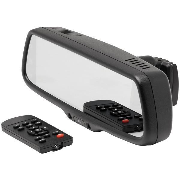MIR-007 Universal Dual 3.5" Images Touchscreen Rearview Mirror-Rearview/Auxiliary Camera Systems-JadeMoghul Inc.