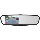 MIR-45BT 4.5" Universal Rearview Mirror with Built-in Bluetooth(R) & Microphone-Rearview/Auxiliary Camera Systems-JadeMoghul Inc.