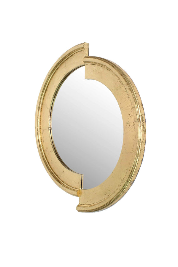 Mirrors Full Length Mirror - 27" x 30" x 2" Gold, Stylish Dressing - Mirror HomeRoots