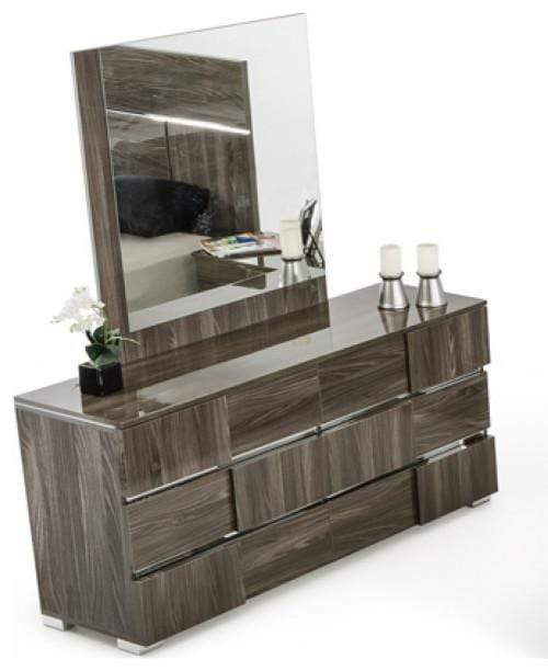 Mirrors Full Length Mirror - 39" Ebony MDF, Veneer, and Glass Mirror HomeRoots