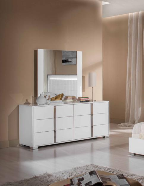 Mirrors Full Length Mirror - 41" White MDF, Glass, and Veneer Mirror HomeRoots