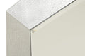 Mirrors Full Length Mirror - 83" Silver Crocodile Glass Floor Mirror HomeRoots