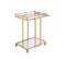 Mirrors Mirrors For Sale - 17" X 29" X 33" Gold Metal Mirror Casters Serving Cart HomeRoots