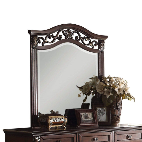 Mirrors Mirrors For Sale - 2" X 37" X 41" Dark Walnut Wood Mirror HomeRoots