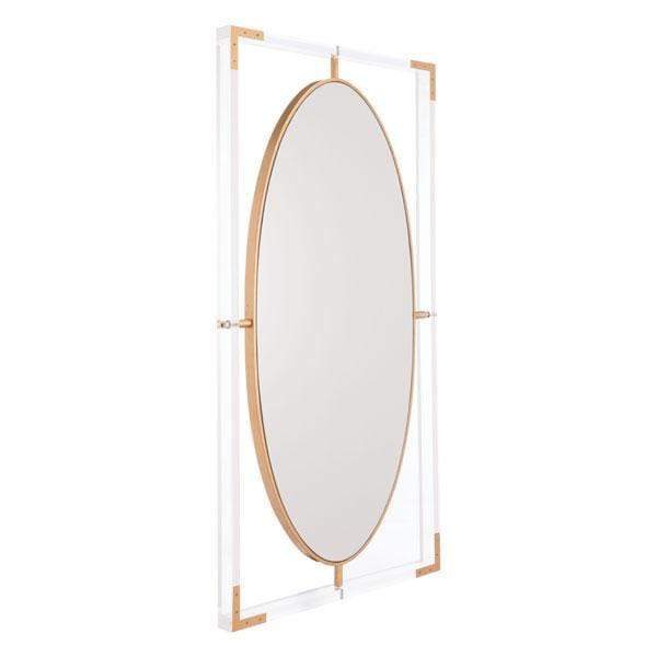 Mirrors Mirrors For Sale - 22.2" X 1.6" X 42.1" Rectangular Clear Mirror HomeRoots