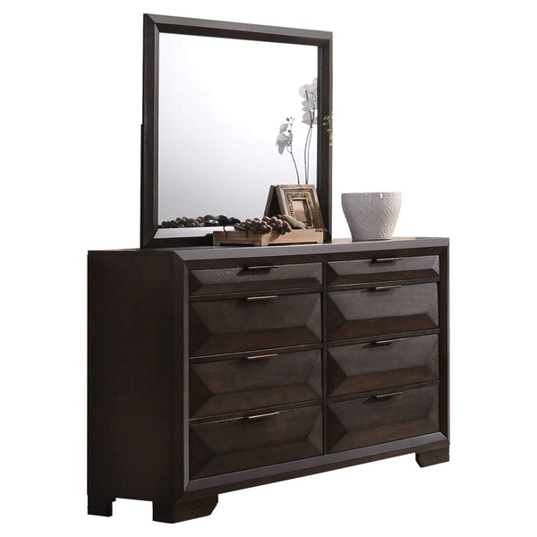Mirrors Mirrors For Sale - 39" X 35" Espresso Rubber Wood Mirror HomeRoots