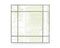 Mirrors Smart Mirror - 40" X Gray Oak Glass Square Mirror HomeRoots