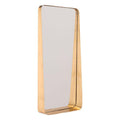 Mirrors Vanity Mirror - 14.2" X 3.5" X 29.7" Stunning Tall Gold Mirror HomeRoots