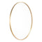 Mirrors Vanity Mirror - 24.2" X 1" X 24.2" Gold Eye Mirror HomeRoots