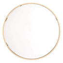 Mirrors Vanity Mirror - 24.2" X 1" X 24.2" Gold Eye Mirror HomeRoots