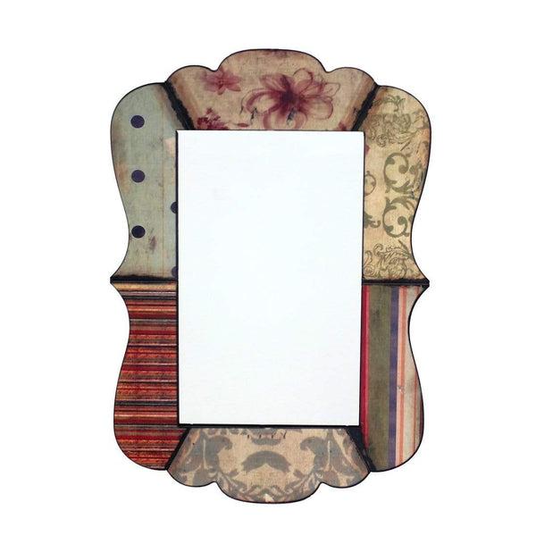 Mirrors Vanity Mirror - 27" x 18.9" Multi-Color, Rustic Decorative, Dressing - Mirror HomeRoots