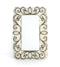 Mirrors Vanity Mirror - 32.75" x 21.75" x 1.25" White, Vintage Decorative, Wood & Metal - Wall Mirror HomeRoots