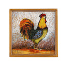 Misc Gifts Drink Coasters - Rooster 4 Pc Coaster Set Badash