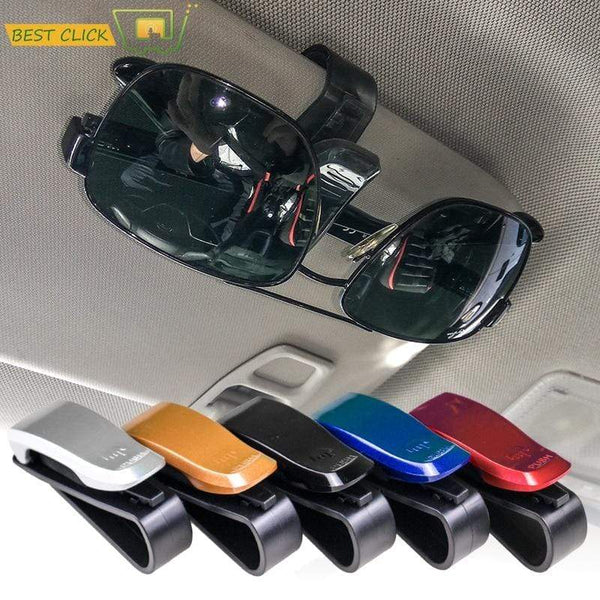 Misima Auto Sun Visor Glasses Fastener Clip Holder For Sunglasses Eyeglasses Ticket Card Universal Multi-Function Portable JadeMoghul Inc. 