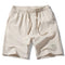 MISNIKI 2017 Hot Fashion Men Short Pants Summer Linen Men Shorts (Asian Size)-Beige-XL-JadeMoghul Inc.