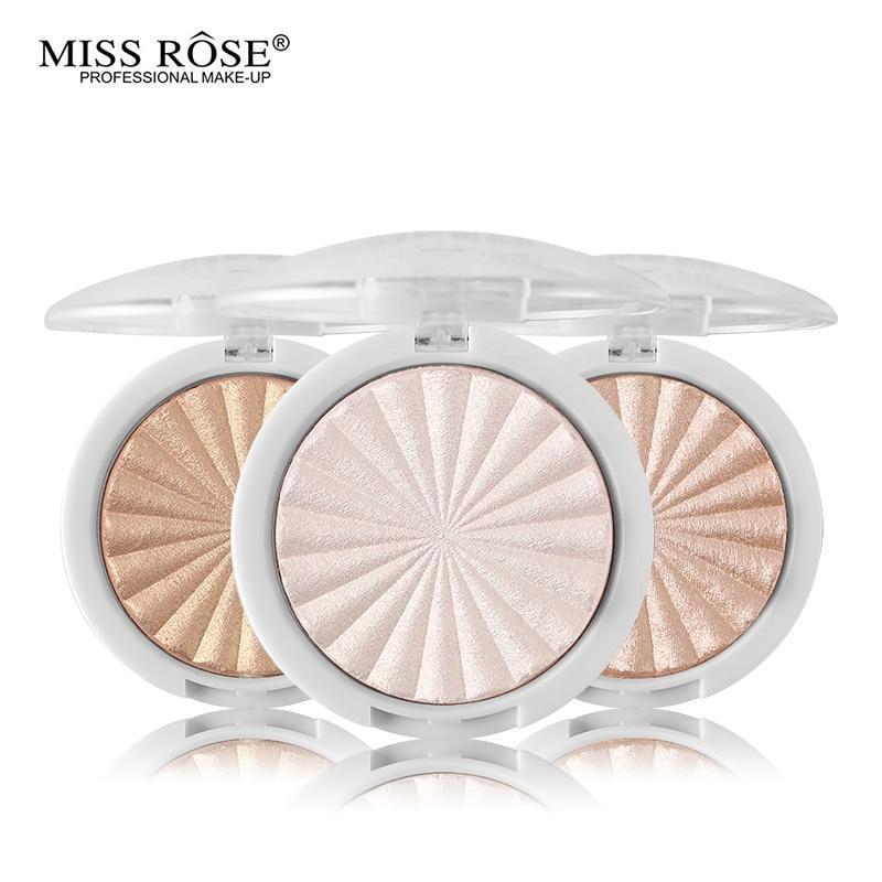 Miss Rose Glow Kit Highlighter Makeup Shimmer Powder Highlighter Palette Base Illuminator Highlight Face Contour Golden Bronzer-01-JadeMoghul Inc.