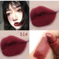 Miss Rose matte lipstick sexy red dark vampire Jujube red lipstick waterpoof long lasting 7 colors 3.8 brown lipstick MS058 AExp