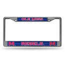 Audi License Plate Frame Mississippi Bling Chrome Frame