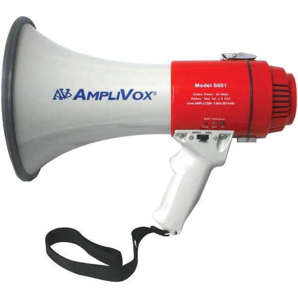 Mity-Meg 15-Watt Megaphone (Li-Ion Compatible)-PA Systems, Hailers & Megaphones-JadeMoghul Inc.