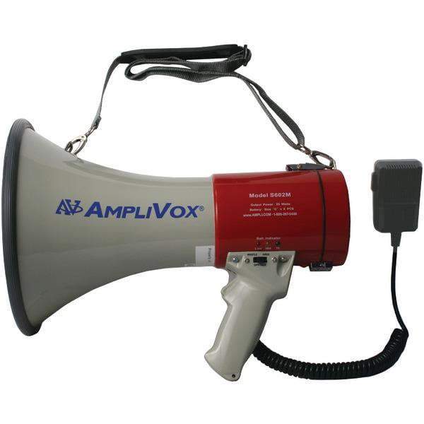 Mity-Meg Plus 25-Watt Rechargeable Megaphone-PA Systems, Hailers & Megaphones-JadeMoghul Inc.