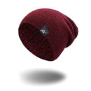 Mixed Color Baggy Beanies For Men Winter Hat Women's Outdoor Bonnet Skiing Hat Female Soft Acrylic Slouchy Knitted Hat For Boys AExp