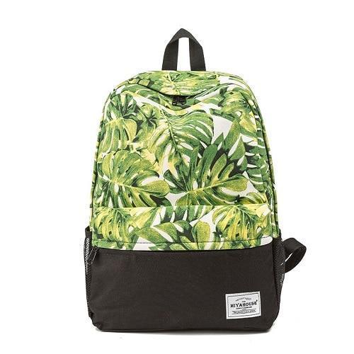 Miyahouse Women Backpacks For Teenage Girls Floral Printed School Bags Travel Leisure Laptop Backpack Female Canvas Backpacks-807a-JadeMoghul Inc.