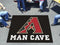 BBQ Store MLB Arizona Diamondbacks Man Cave Tailgater Rug 5'x6'
