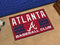 Indoor Outdoor Rugs MLB Atlanta Braves Baseball Club Starter Rug 19"x30"