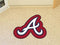 Custom Floor Mats MLB Atlanta Braves Mascot Custom Shape Mat