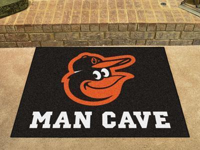 Mat Best MLB Shop  Baltimore Orioles Man Cave All-Star Mat 33.75"x42.5"