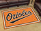 4x6 Rug MLB Baltimore Orioles 4'x6' Plush Rug