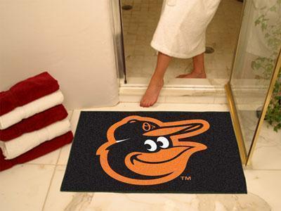 Mat Best MLB Baltimore Orioles Cartoon Bird All-Star Mat 33.75"x42.5"