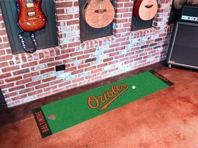 Runner Rugs MLB Baltimore Orioles Putting Green Runner 18"x72" Golf Accessories