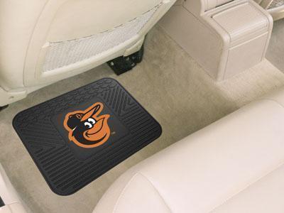 Rubber Floor Mats MLB Baltimore Orioles Utility Car Mat 14"x17"
