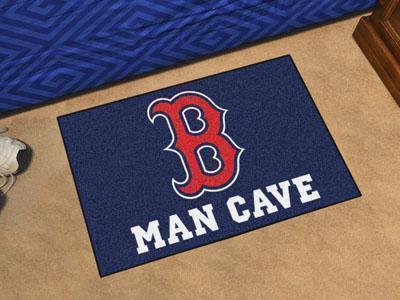 Cheap Rugs MLB Boston Red Sox Man Cave Starter Rug 19"x30"
