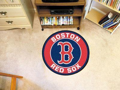 Round Rugs For Sale MLB Boston Red Sox Roundel Mat 27" diameter