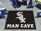 Grill Mat MLB Chicago White Sox Man Cave Tailgater Rug 5'x6'