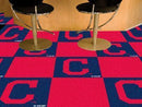 Carpet Squares MLB Cleveland Indians "Block-C" 18"x18" Carpet Tiles