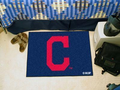 Cheap Rugs MLB Cleveland Indians "Block-C" Starter Rug 19"x30"