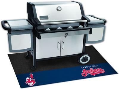 BBQ Accessories MLB Cleveland Indians Grill Tailgate Mat 26"x42"