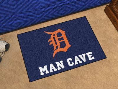Outdoor Rugs MLB Detroit Tigers Man Cave Starter Rug 19"x30"